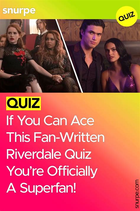 riverdale super fan quiz